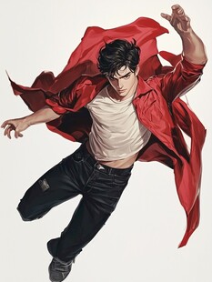 完结漫画《霓虹剑主》男主角头像